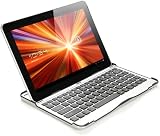 i-Blason NTK Premium Aluminum Bluetooth Keyboard Stand Case for Samsung Galaxy 10.1 Tablet New