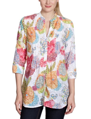 Seidensticker Damen Bluse Regular Fit, 376571, Gr. 46, Gr&uuml;n (73) Preisvergleich