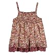 Infant Girls' Xhilaration® Chiffon Tank Top - Burgundy