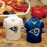 NFL St. Louis Rams Gameday Ceramic Salt & Pepper Shakers