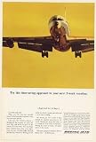 1966 Boeing Jet Aircraft Airplane Time-Saving to Your 2-Week Vacation Print Ad (Memorabilia) (55825)