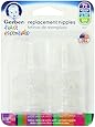 Gerber First Essential 6 Pack Silicone Nipples, Fast Flow