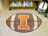 Illinois Fighting Illini Football Floor Rug Mat