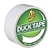Duck Brand 1265015 Color Duct Tape, White, 1.88 Inches x 20 Yards, Single Roll