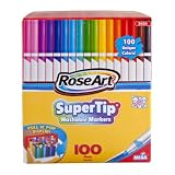 RoseArt Supertip Markers, 100-Count (3028VA-4) ~ Rose Art