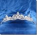 Bridal Wedding Tiara Comb With Three-Crystal Center 42774