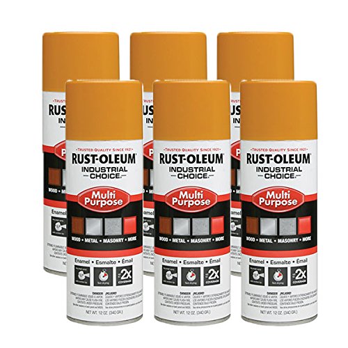 RustOleum 1643830 School Bus Yellow 1600 System General Purpose Enamel