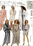 McCall's Robe, Nightshirt, Pajamas Sewing Pattern # 9048