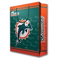 Miami Dolphins Team Logo Gift Bag (Large)