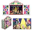 Painted wood retablo, 'Chapel of Loreto'