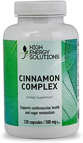 Cinnamon Bark and Extract: Pure - Potent - 500 mg 120 Capsules USA - GMP 100% Guarantee