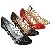 BCBG Paris Dobles Heeled Open Toe Pump