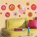 RoomMates RMK1095SCS Wall pockets Pink Peel and Stick Appliques