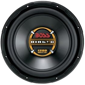Boss Audio D105DVC 10 Inch Dual 4 Ohm Diablo Voice Coil Subwoofer Single (Black) Boss Audio D105DVC 10-Inch Dual 4-Ohm Diablo Voice Coil Subwoofer - Single (Black)