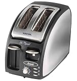Tefal Avanti 6875915P Hi-Speed Toaster, 2 Slice, Brushed Chrome
