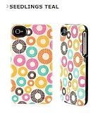 Uncommon iPhone4/4S ハードケース　2ピース　Seadlings Teal C.ピース