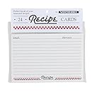 Weatherbee Recipe Cards, 3 by 5-Inches, Set of 24