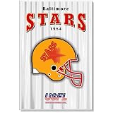 Baltimore Stars USFL Football Helmet Poster