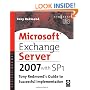 Microsoft Exchange Server 2007 with SP1: Tony Redmond's Guide to Successful Implementation