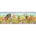 Harmony Horses Wall Border - Pink (5 yards)