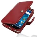 PDair B41 Red Leather Case for Samsung Galaxy S WiFi 5.0 YP-G70 / Galaxy Player 5.0