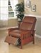 Santa Fe Mission Recliner By Coaster Furniture