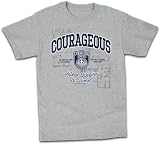 Christian T-shirt Courageous Honor Begins At Home