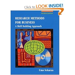 Research Methods for Business: A Skill Building Approach