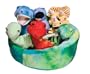 Melissa & Doug Baby Dinos in a Nest - Plush