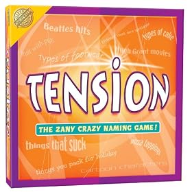 Tension The Zany Crazy Naming Game