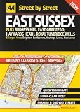 AA Street by Street Sussex, East (AA Street by Street)