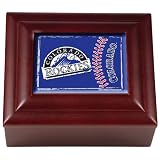 Colorado Rockies MLB Wood Keepsake Box