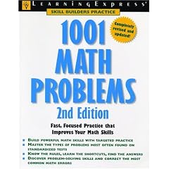 1001 Math Problems, 2nd Edition (Skill Builders in Practice)