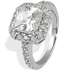 Goldmaid Damen-Ring 925 Sterlingsilber 27 Zirkonia Gr. 50 Zi R3338S50