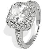 Goldmaid Damen-Ring 925 Sterlingsilber 27 Zirkonia Gr. 50 Zi R3338S50