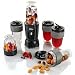 MaxiMatic EPB-1800 Elite Cuisine 300-Watt 17-Piece Personal Drink Blender, Black