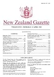 New Zealand Gazette