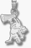 Georgia Tech Yellow Jackets "Buzz Megaphone" 5/8" Pendant - Sterling Silver Jewelry