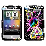 Peace Pop Protector Case Cover for HTC Wildfire (CDMA) 6225