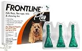 Frontline Plus Dogs & Puppies Small 1-22LBS (Orange) 3 Month Supply