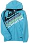 Quiksilver Boys 8-20 "Cliff" Hooded Zip Sweatshirt,Peru Blue,XL (18/20)
