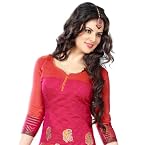Designer Cotton Embroidered Unstitched Salwar Kameez - CCN201511SNSK