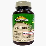 Eleuthero Capsules, By Sundown - 100 Capsules