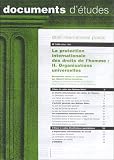 Revue La Documentation Française  / La protection internationale des droits de l'homme: II : organisations universelles