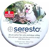2-packs Seresto Flea and Tick Collar for Cats and Dogs Less 8kg, Small Dogs
