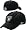 Oakland Raiders -Black- Sideline Fitted Slouch Hat - Small (6-5/8 - 6-3/4)