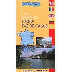 Carte marine : Canaux du Nord-Pas-de-Calais
