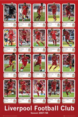 Liverpool FC Sports Poster Print, 24x36