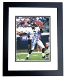 Byron Leftwich Autographed Jacksonville Jaguars 8x10 Photo BLACK CUSTOM FRAME