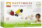 Happy Baby Happy Melts Mixed Fruit 6 (0.25 oz.) snack bags Organic Freeze-Dried Yogurt & Fruit Snack